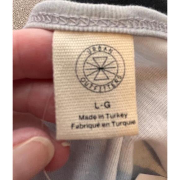 NWOT Urban Outfitters Cowboy Long Sleeve Crop Top L Western Y2K Cowgirl Boho - Picture 8 of 9